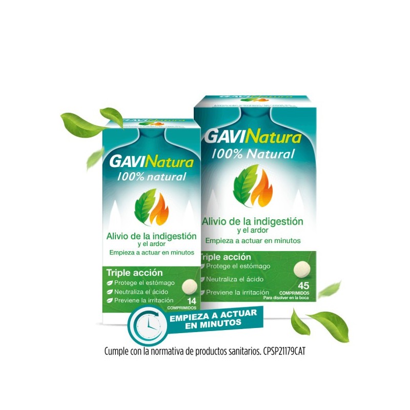 GAVISCON GAVINATURA 14 Comprimidos