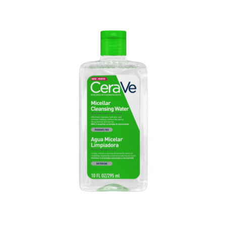 CeraVe Agua Micelar Limpiadora, 295 ml