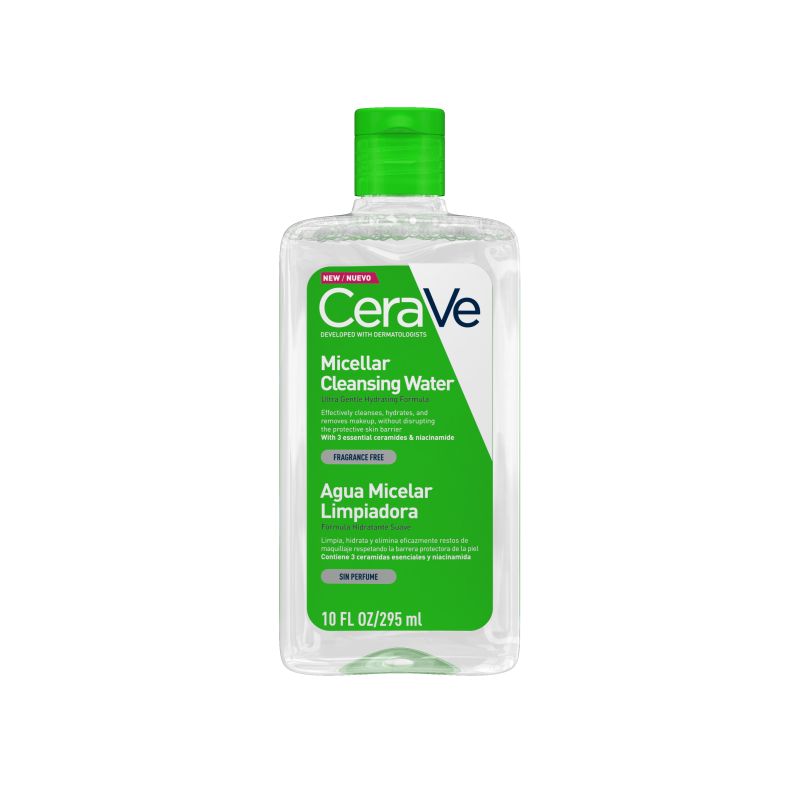 CeraVe Agua Micelar Limpiadora, 295 ml