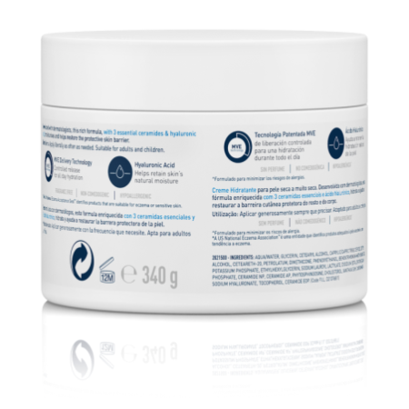 CeraVe Crema Hidratante, 340 g