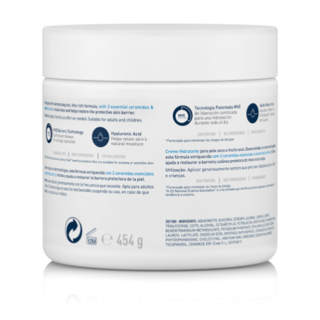 CeraVe Crema Hidratante, 454 g