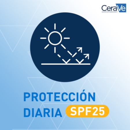 CeraVe Loción Hidratante de Rostro SPF25, 52 ml