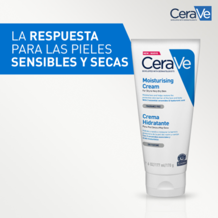 CeraVe Crema Hidratante cuerpo, 170 ml