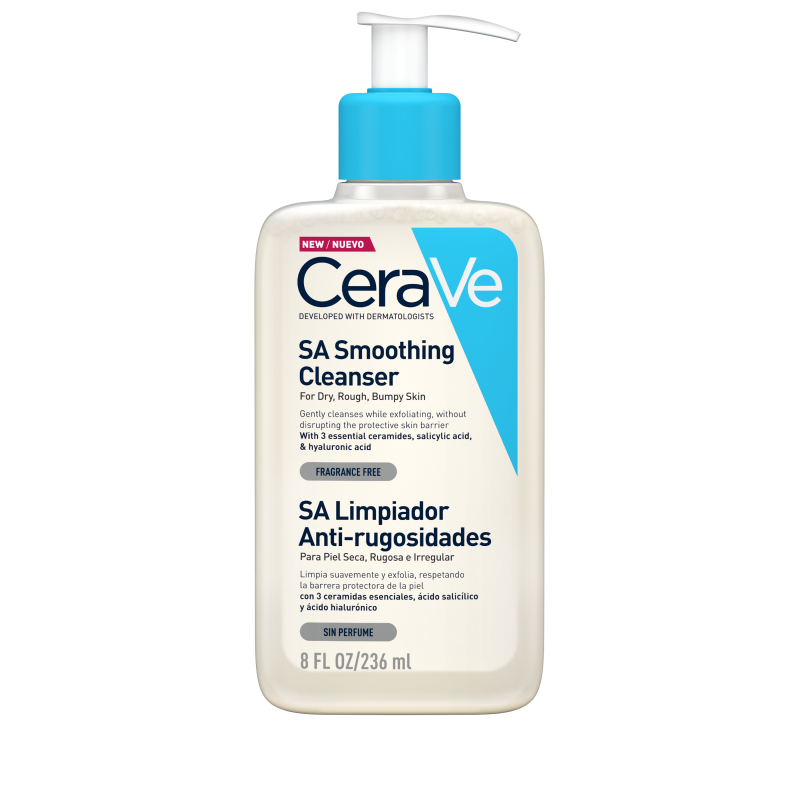 CeraVe SA Limpiador Anti-rugosidades, 236 ml