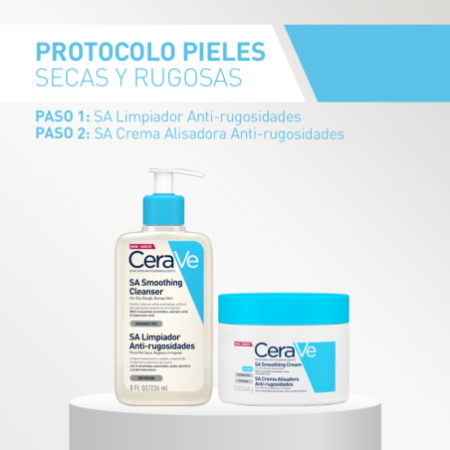 CeraVe SA Limpiador Anti-rugosidades, 236 ml