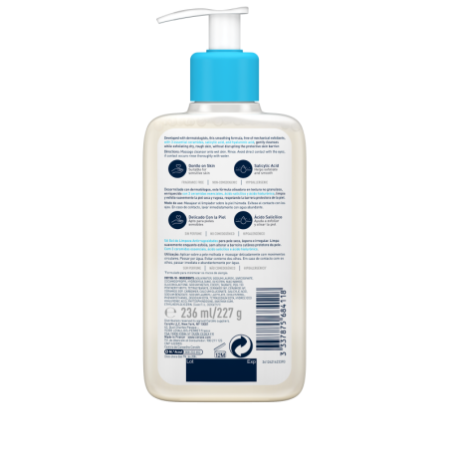 CeraVe SA Limpiador Anti-rugosidades, 236 ml