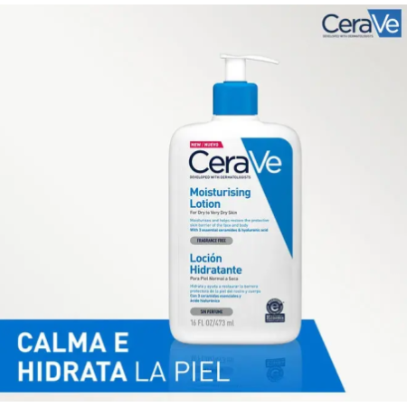 CeraVe Duplo Loción Hidratante, 473 ml x 2