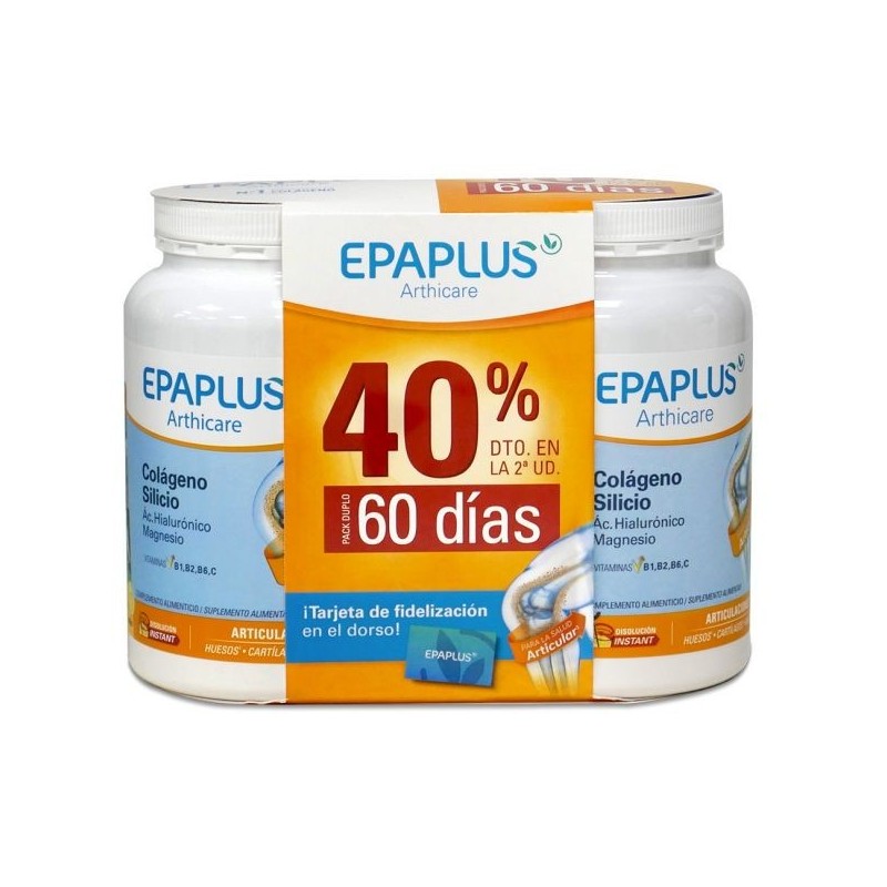 Arthicare Colageno  Silicio  Ácido Hialuronico INSTANT Duplo 2x30 dias Sabor limon