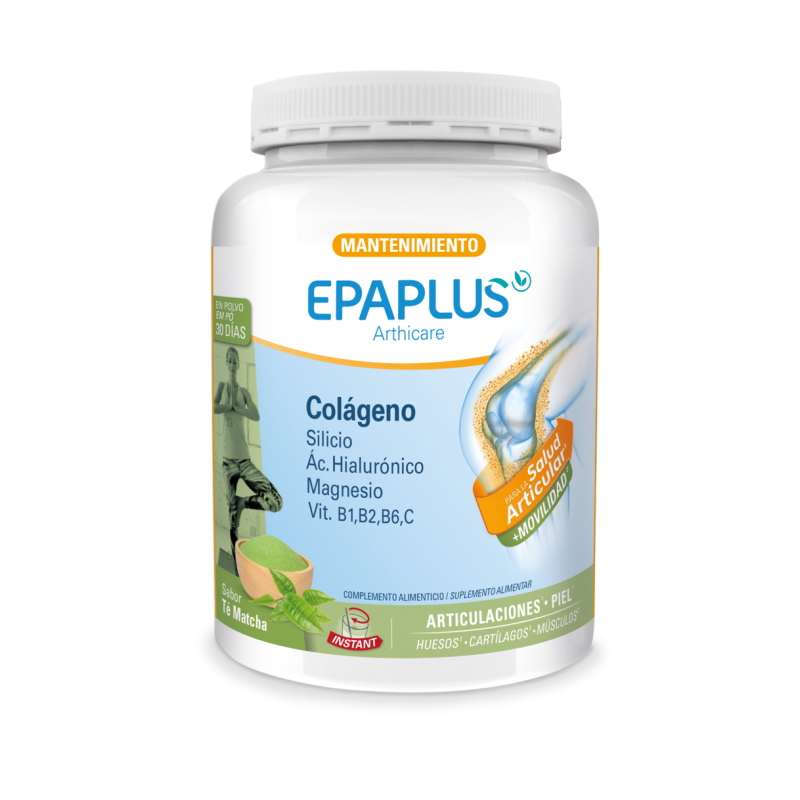 Arthicare Colageno  Silicio  Ácido Hialuronico INSTANT 30 dias Sabor Te matcha