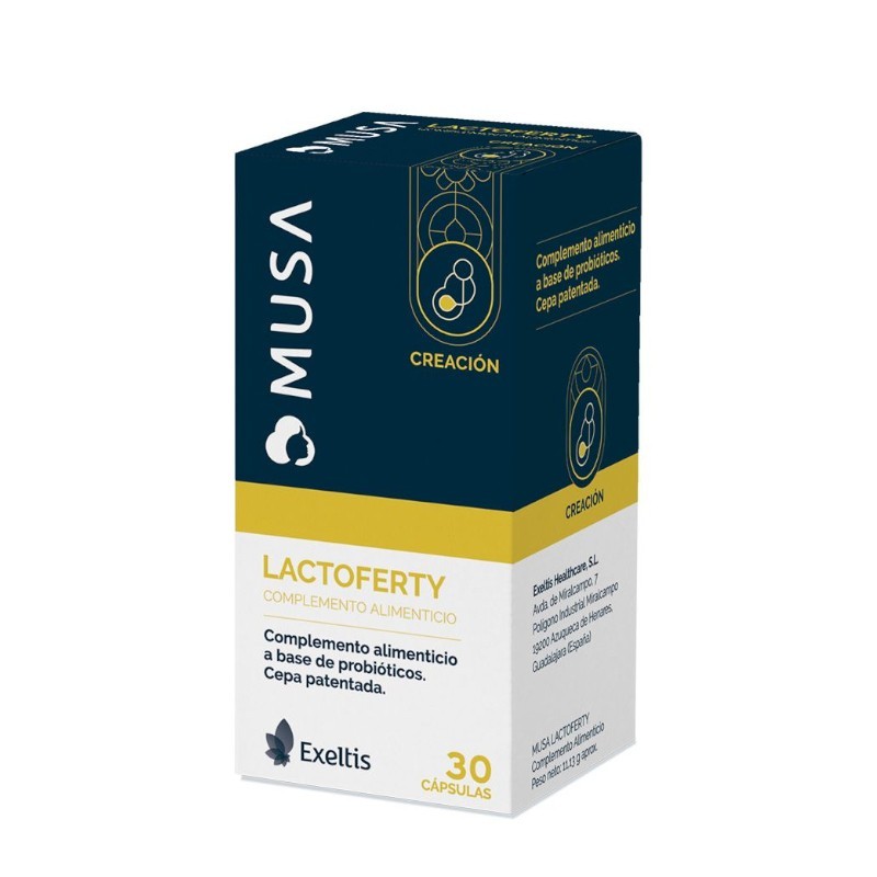MUSA LACTOFERTY 30 capsulas