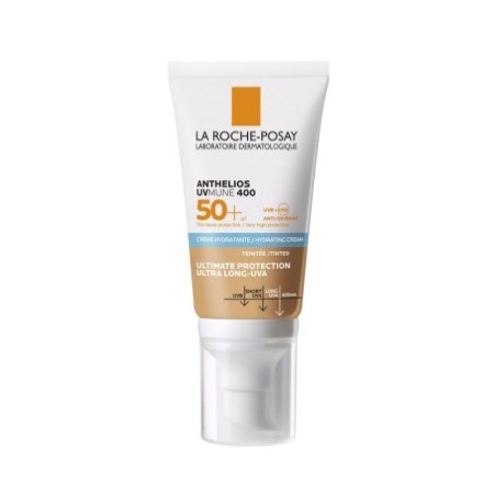 La Roche Posay Anthelios UVMUNE 400 Crema Hidratante SPF50+ Color, 50 ml