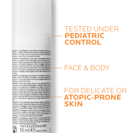 La  Roche Posay Anthelios Dermo-Pediatrics Leche Protector Bebé SPF50+, 50ml