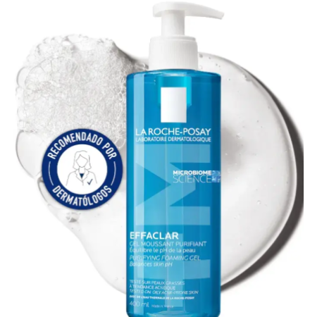 La  Roche Posay Effaclar Gel Limpiador Purificante, 400 ml