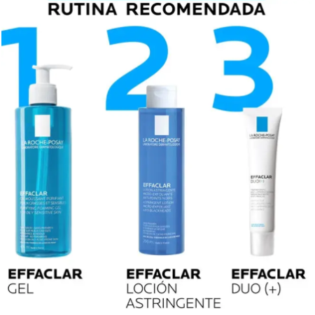 La  Roche Posay Effaclar Gel Limpiador Purificante, 400 ml