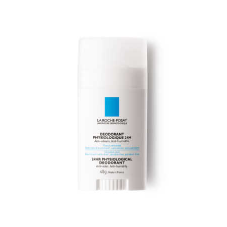 La  Roche Posay Desodorante Fisiológico Stick 24h, 40 g