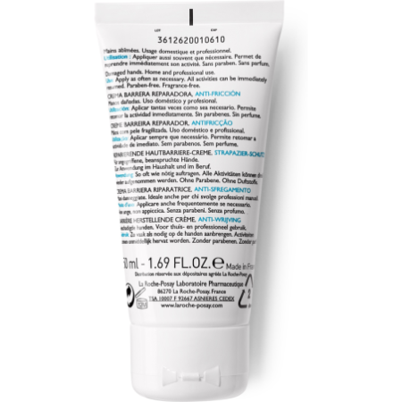 La Roche Posay Cicaplast Crema de Manos Barrera Reparadora, 50 ml