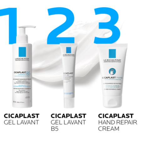 La Roche Posay Cicaplast Crema de Manos Barrera Reparadora, 50 ml