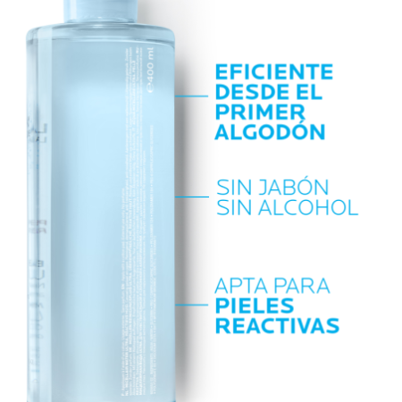 La Roche Posay Agua Micelar ULTRA Piel Reactiva, 400 ml