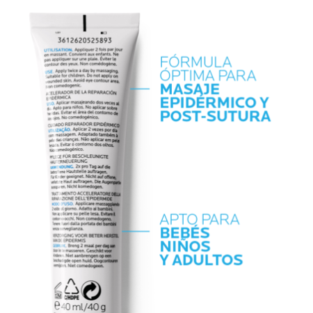 La Roche Posay Cicaplast Gel B5 Acelerador Reparación Epidérmica, 40ml