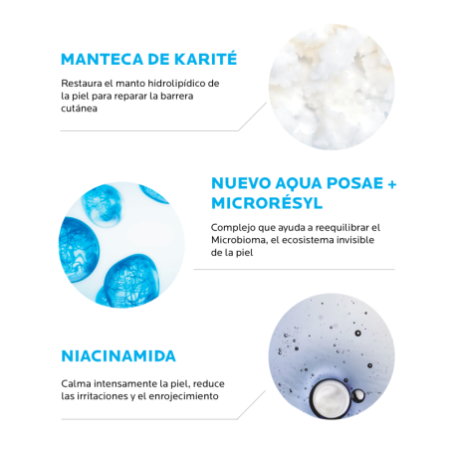 La Roche Posay Lipikar Baume AP+M Bálsamo hidratante corporal anti-picor, 400 ml