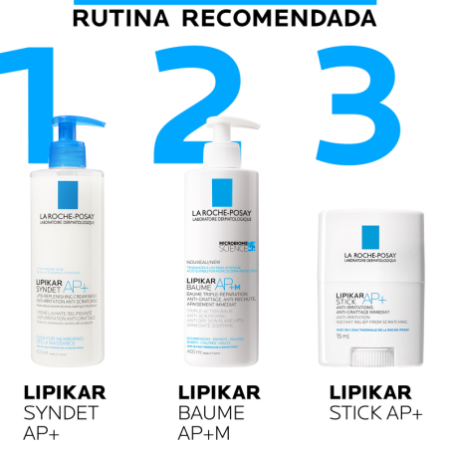 La Roche Posay Lipikar Baume AP+M Bálsamo hidratante corporal anti-picor, 400 ml