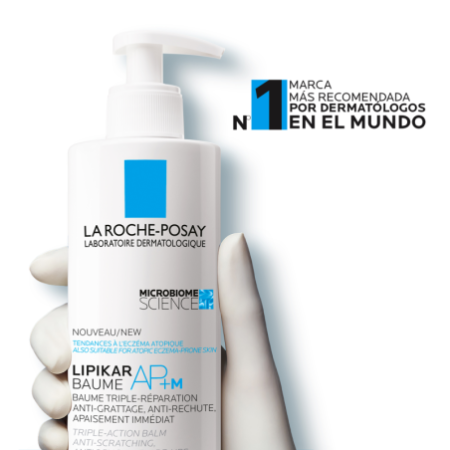 La Roche Posay Lipikar Baume AP+M Bálsamo hidratante corporal anti-picor, 400 ml