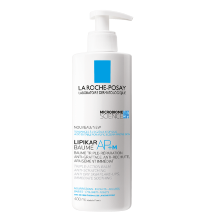 La Roche Posay Lipikar Baume AP+M Bálsamo hidratante corporal anti-picor, 400 ml
