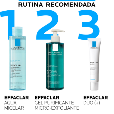 La Roche Posay Effaclar Gel Purificante Micro-exfoliante, 400 ml