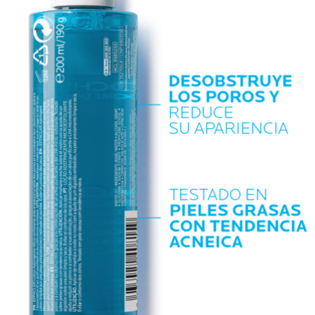 La Roche Posay Effaclar Loción Astringente Micro-exfoliante, 200 ml
