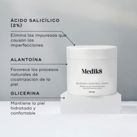 Medik8 Blemish Control Pads, 60 pads