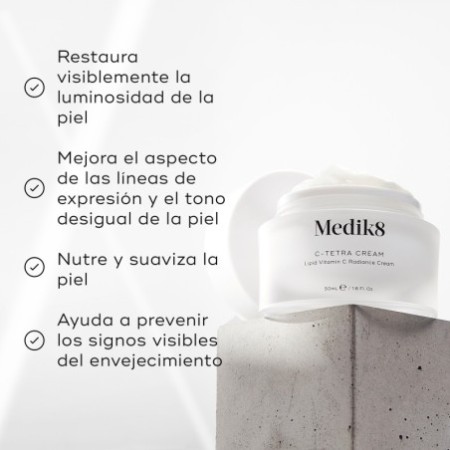 Medik8 C-Tetra Cream Vitamina C Día, 50 ml