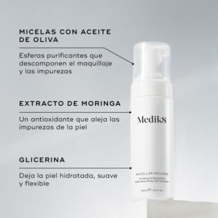 Medik8 Micellar Mousse, 150 ml