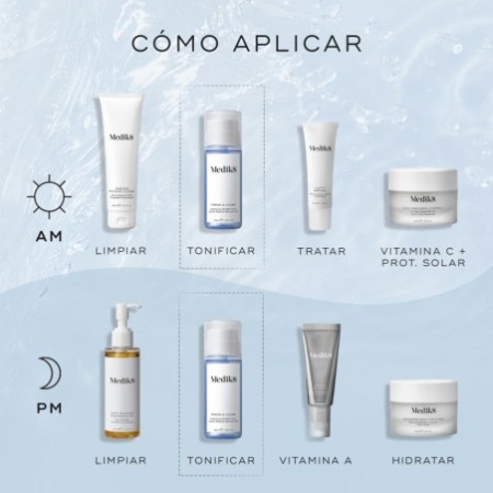 Medik8 Press & Clear Tónico y Exfoliante, 150 ml