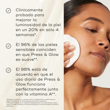 Medik8 Press & Glow Tónico Exfoliante Diario, 200 ml