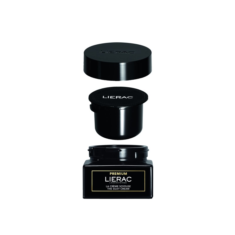 LIERAC PREMIUM Recarga Crema Sedosa Antiedad, 50 ml