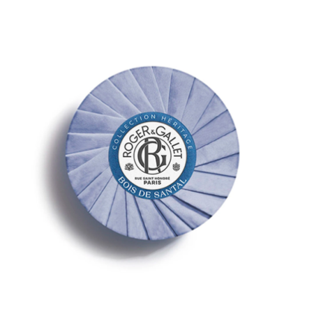 Roger&Gallet Jabón redondo bienestar Bois de Santal, 100 g