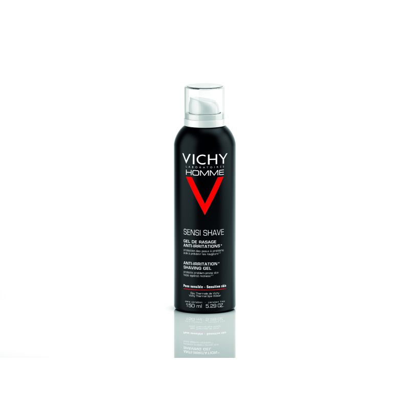 Vichy Homme Gel de Afeitar, 150 ml - HOMBRE