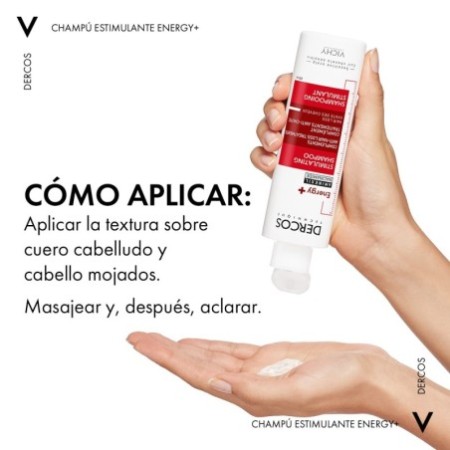 Vichy Dercos Technique Champú Estimulante, 400 ml