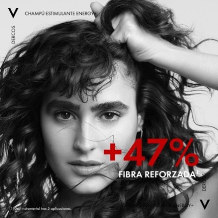 Vichy Dercos Technique Champú Estimulante, 400 ml