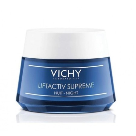 Vichy Liftactiv Supreme Crema Noche Reafirmante Ramnosa, 50 ml