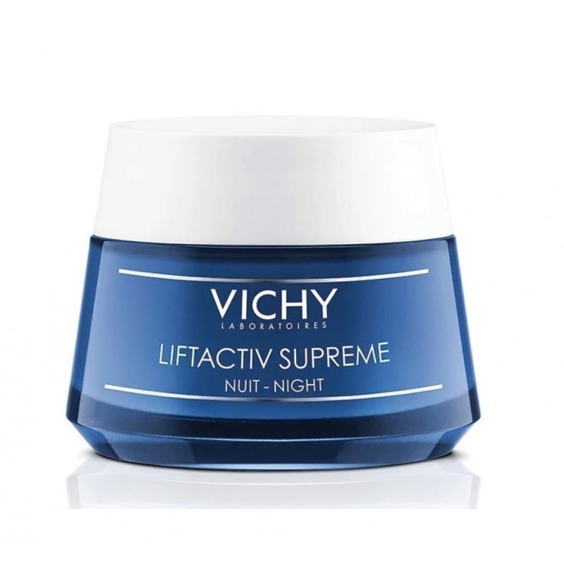 Vichy Liftactiv Supreme Crema Noche Reafirmante Ramnosa, 50 ml
