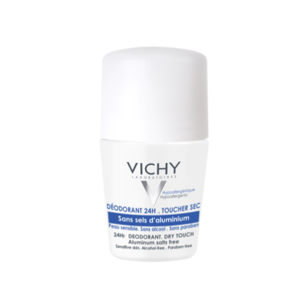Vichy Desodorante Bola Sin Sales De Aluminio, 50 ml