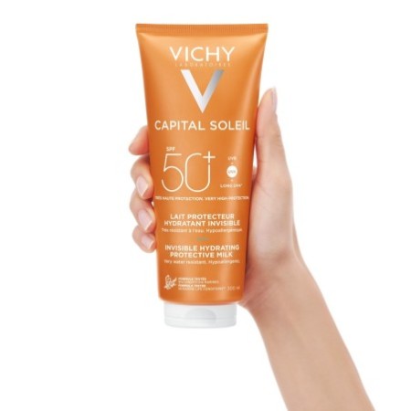 Vichy Capital Soleil Leche Familiar Protectora Hidratante SPF50, 300 ml