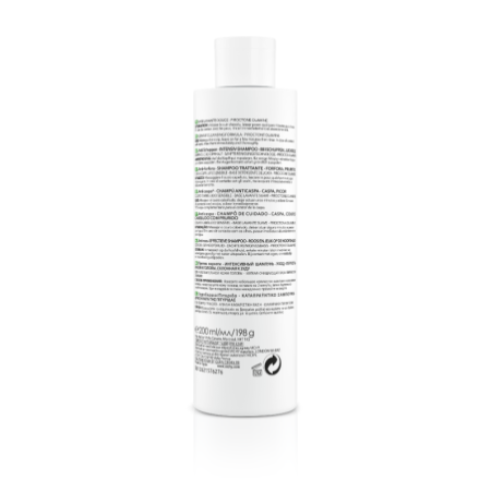 Vichy Dercos Technique Champú Anticaspa Cuero Cabelludo Sensible, 200 ml