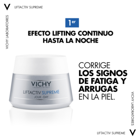 Vichy Liftactiv Supreme Crema Día Piel Seca Reafirmante Ramnosa, 50 ml