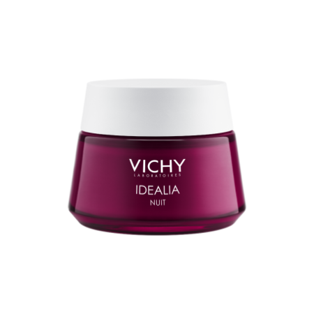 Vichy Idealia Crema Noche Iluminadora Extracto de Regaliz, 50 ml