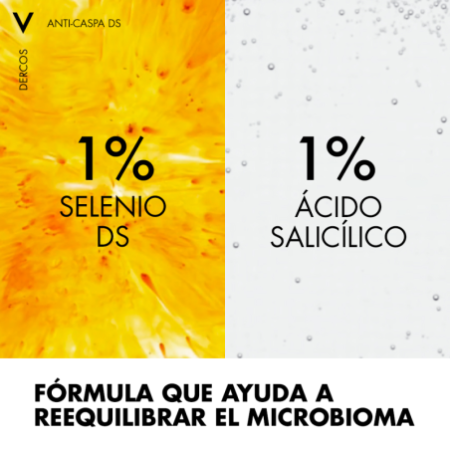 Vichy Dercos Technique Champú Anticaspa Grasa, 200 ml