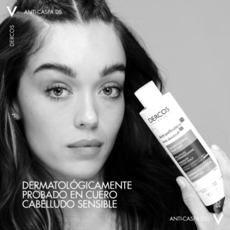 Vichy Dercos Technique Champú Anticaspa Grasa, 200 ml