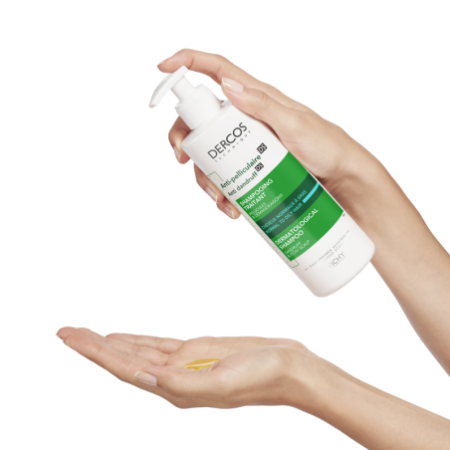 Vichy Dercos Technique Champú Anticaspa Grasa, 400 ml