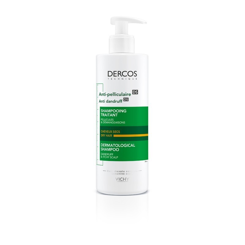 Vichy Dercos Technique Champú Anticaspa Seca, 400 ml